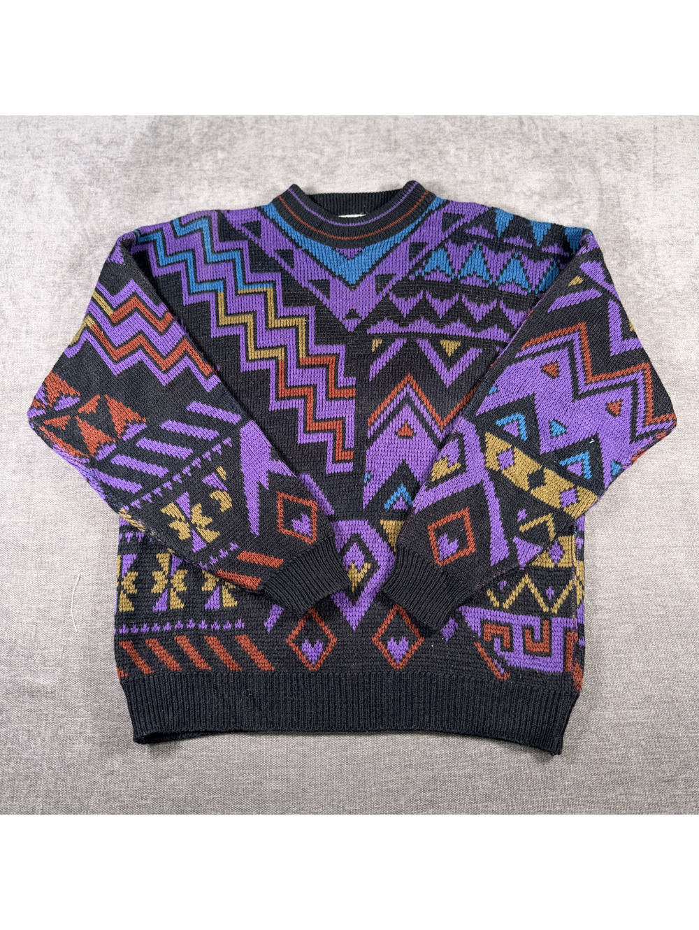 McGregor Large Acrylic Geometric Pattern Sweater